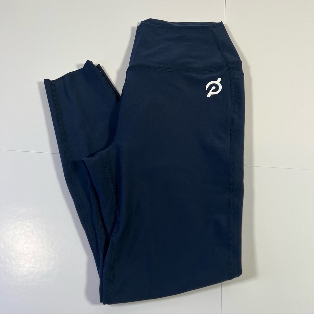 Peloton Women’s‎ Navy Blue High Rise Leggings Athletic Workout Pants